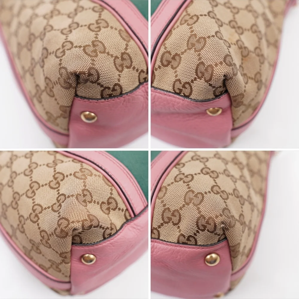 Gucci Pink and Beige Tote Bag - Picture 8 of 16